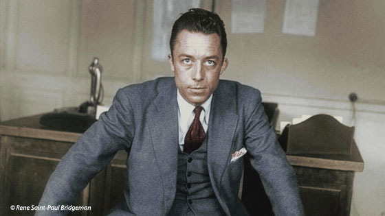 Affiche Les vies d'Albert Camus